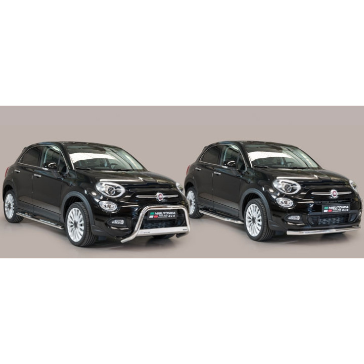 Přední ochranný rám Medium Fiat 500 X 2015-2018 EC/MED/393