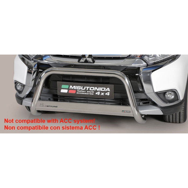 Přední ochranný rám Medium Mitsubishi Outlander 2020 - EC/MED/392