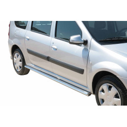 Oválné boční ochranné rámy Dacia Logan MCV 2009-2015 TPSO/248