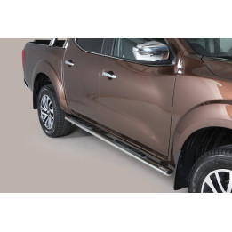 Oválné boční nášlapy 2016- Nissan NP 300 Navara DC GPO/400