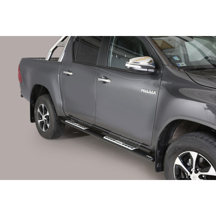 Designová boční ochrana 2021- Toyota Hi-Lux Double Cab DSP/410