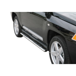 Oválné boční nášlapy Jeep Compass 2007 - 2010 GPO/205