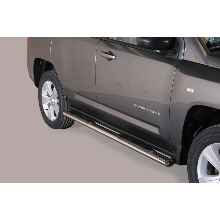 Oválné boční nášlapy Jeep Compass 2011 - 2016 GPO/298