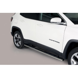 Oválné boční nášlapy Jeep Compass/Hybrid 2022- GPO/434