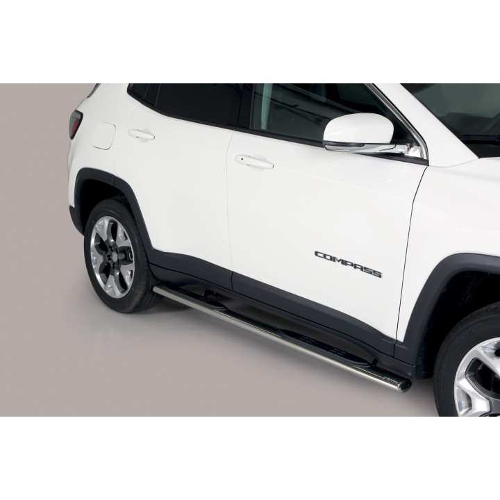 Oválné boční nášlapy Jeep Compass/Hybrid 2022- GPO/434