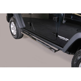 Oválné boční nášlapy Jeep Wrangler 2011- GPO/296
