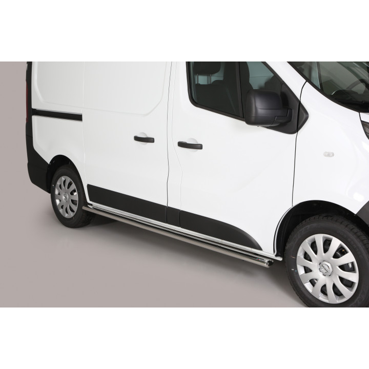 Oválné boční ochranné rámy Nissan NV 300 2017- TPSO/425/SWB