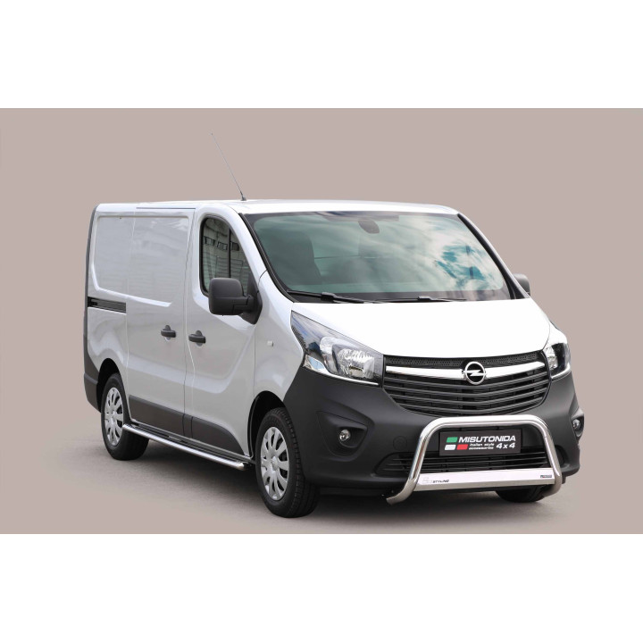 Oválné boční ochranné rámy 2014 - 2018 Opel Vivaro SWB TPSO/382