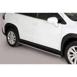 Oválné boční ochranné rámy SUZUKI SX4 S-CROSS HYBRID 2022- TPSO/494