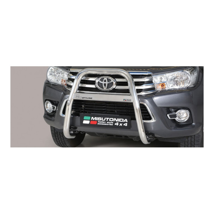 Přední ochranný rám vysoký 2019 - 2020 Toyota Hi-Lux Double Cab MA/410