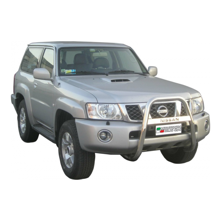 Přední ochranný rám vysoký Nissan Patrol GR 2005 - MA/K/170