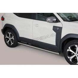 Oválné boční ochranné rámy Dacia Duster 2024- TPSO/518