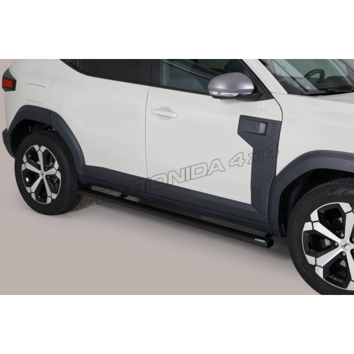 Oválné boční ochranné rámy Dacia Duster 2024- TPSO/518