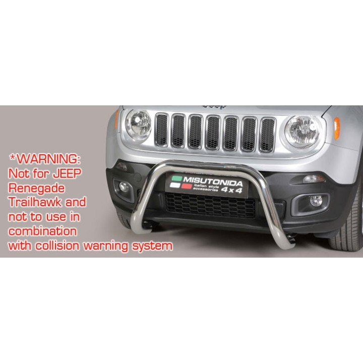 Přední ochranný rám SB Jeep Renegade 2014-2017 EC/SB/376
